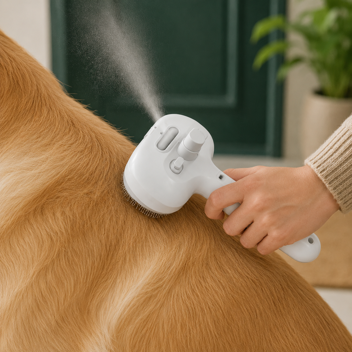 Misting Grooming Brush