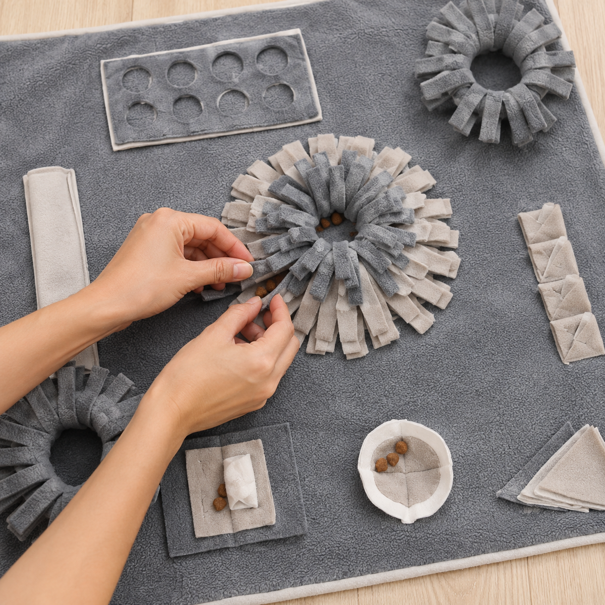Interactive Snuffle & Enrichment Mat