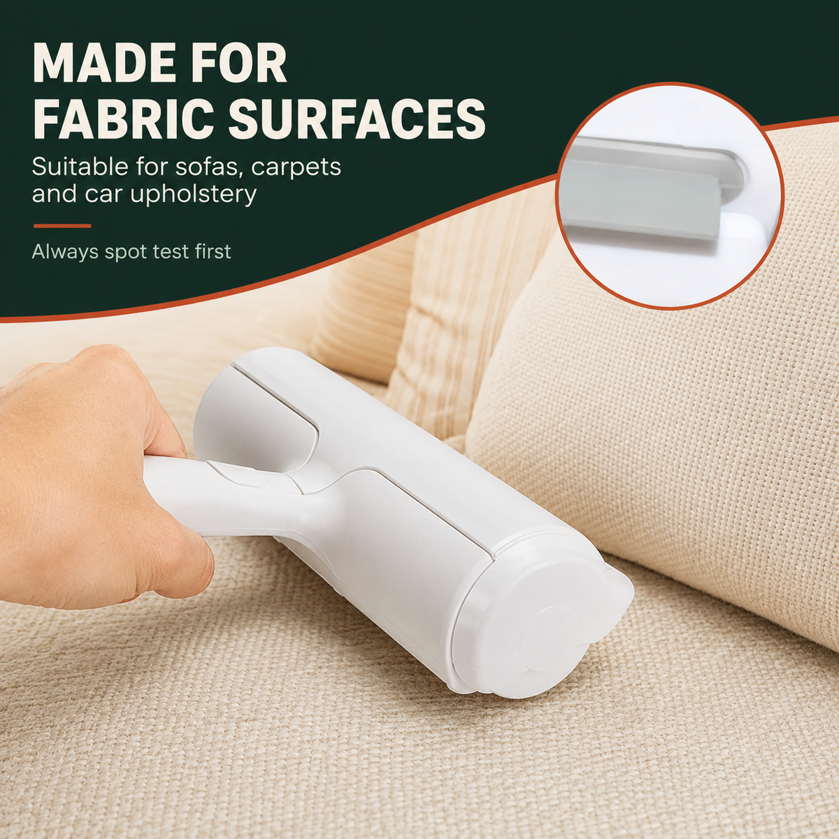 Reusable Pet Hair Roller